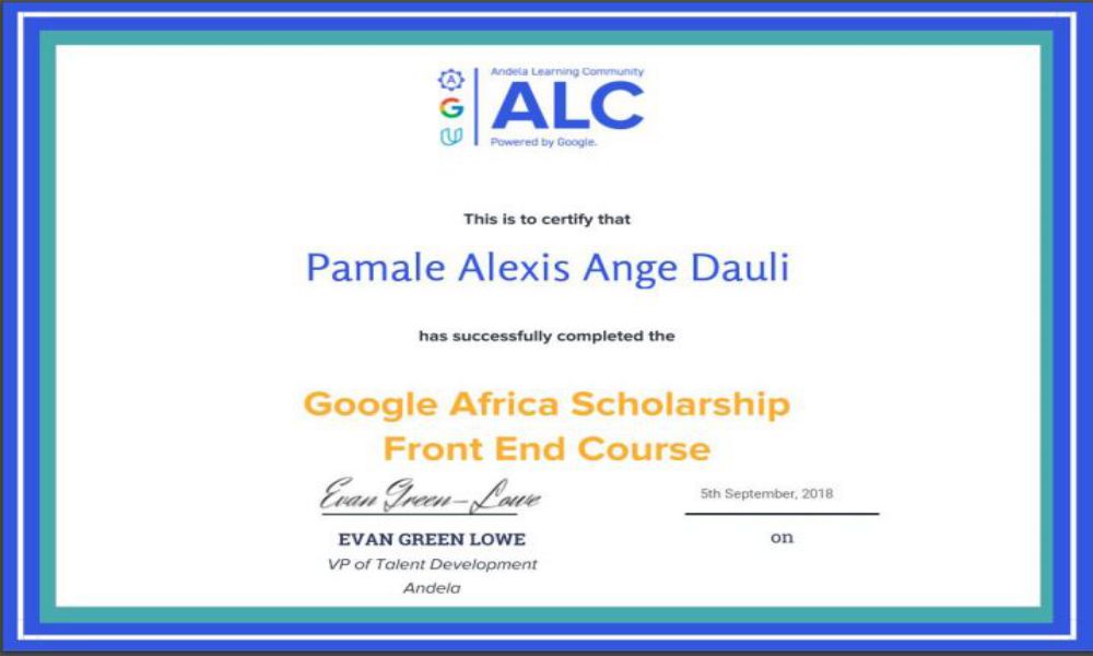 Front-End Web Certificate