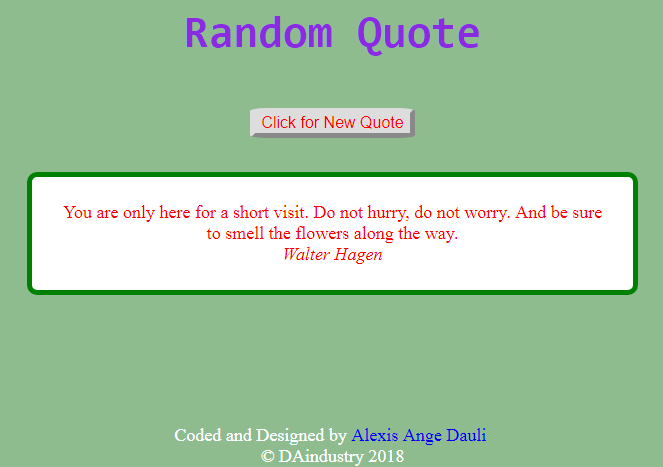 Random Quote picture